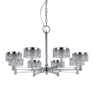 Подвесная люстра Diamond cut MD21020075-8A chrome