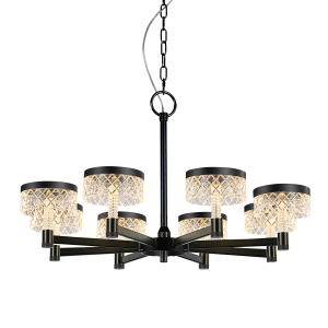 Подвесная люстра Diamond cut MD21020075-8A matt black