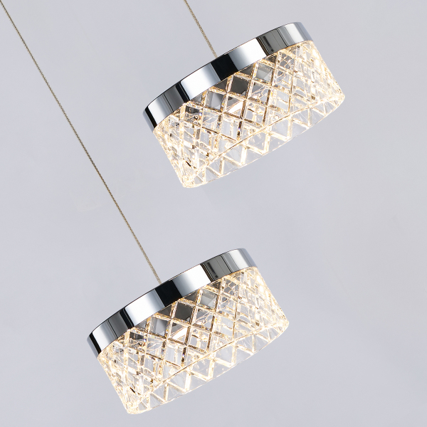 Светильник подвесной Diamond cut MD21020075-5A chrome