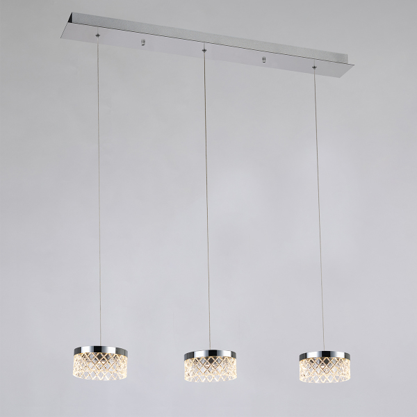 Светильник подвесной Diamond cut MD21020075-3B chrome