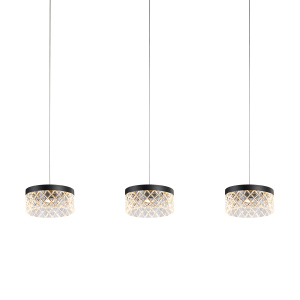 Светильник подвесной Diamond cut MD21020075-3B matt black