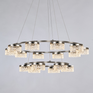 Подвесная люстра MD21020075 MD21020075-16B satin nickel