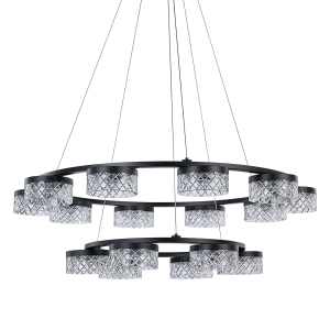 Подвесная люстра Diamond cut MD21020075-16B matt black