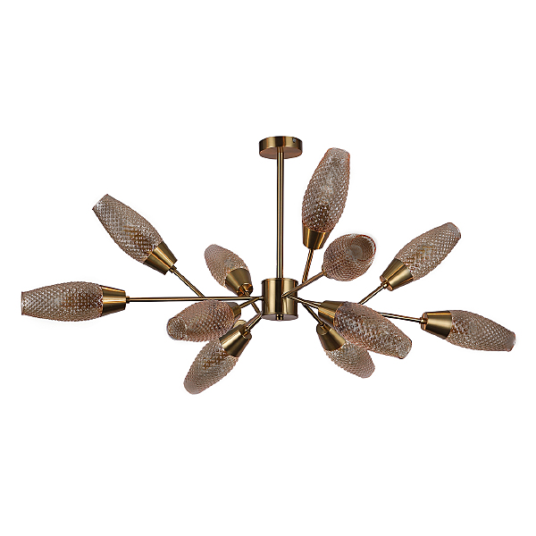 Потолочная люстра Desire 10165/12PL Copper
