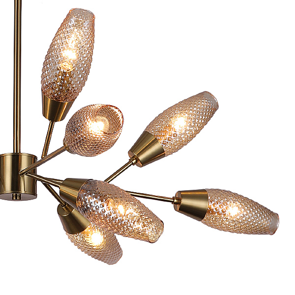 Потолочная люстра Desire 10165/12PL Copper