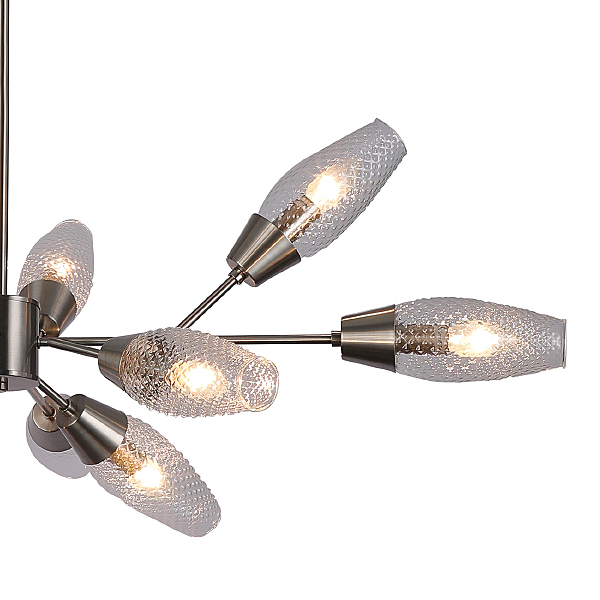 Потолочная люстра Desire 10165/12PL Nickel