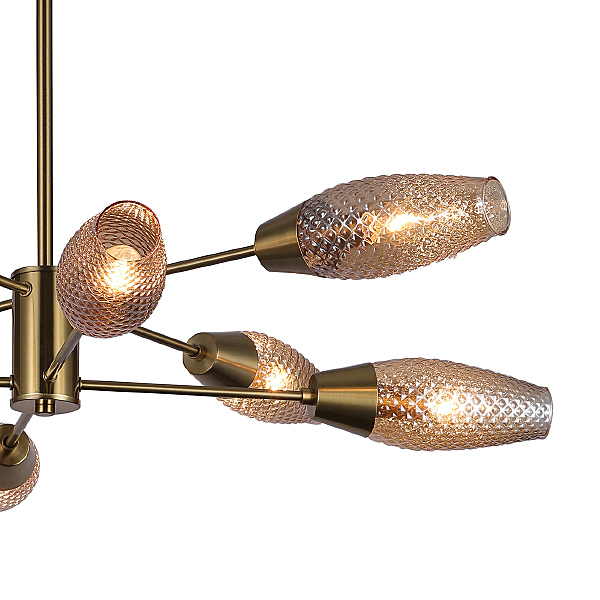 Потолочная люстра Desire 10165/8PL Copper