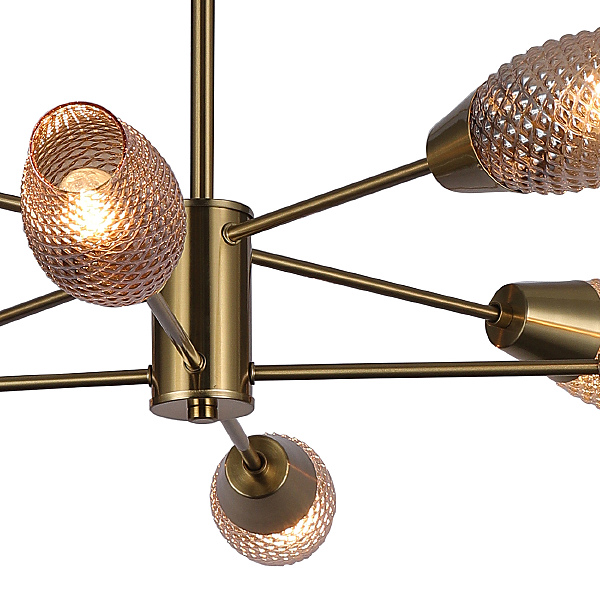 Потолочная люстра Desire 10165/8PL Copper