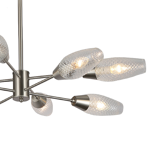 Потолочная люстра Desire 10165/8PL Nickel