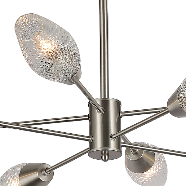 Потолочная люстра Desire 10165/8PL Nickel