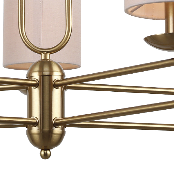 Потолочная люстра Eclipse 10166/5PL Brass