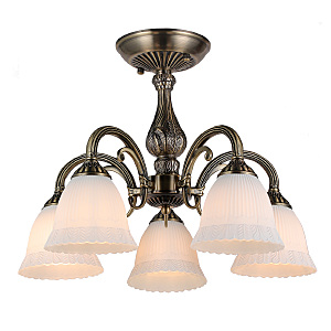 Потолочная люстра Versailles 1114/5PL Bronze