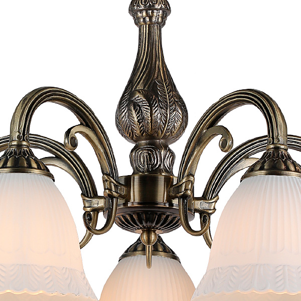 Потолочная люстра Versailles 1114/5PL Bronze