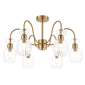 Потолочная люстра Gloss 1141/6PL Clear