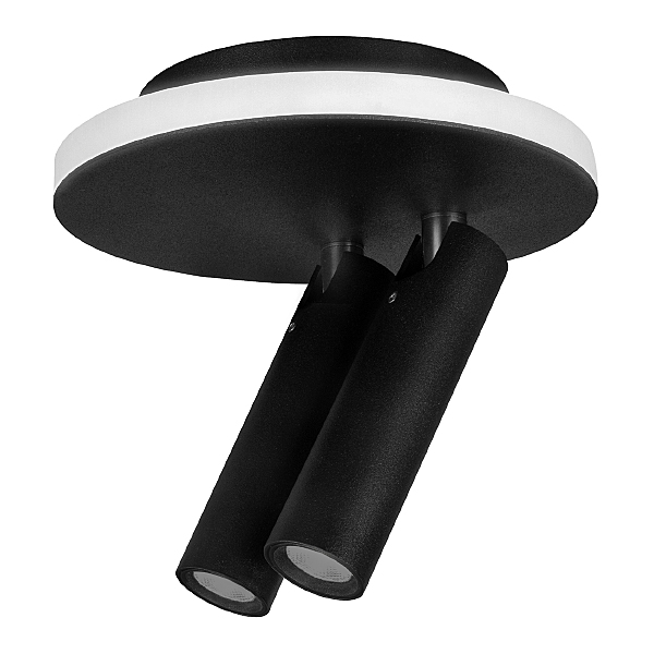 Светильник спот 20019 20019SMA/02LED SBK