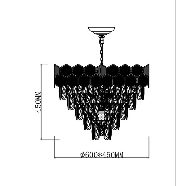 Подвесная люстра Blaisko 2102/17S