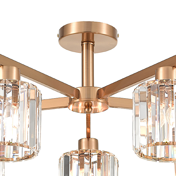 Потолочная люстра Adorn 692/5P Сopper
