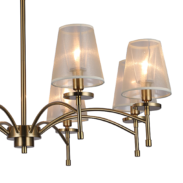 Потолочная люстра Faith 694/8PL Gold