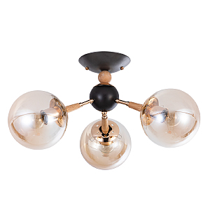 Потолочная люстра Boston A4485PL-3BK