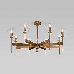 Потолочная люстра Arrista 60130/8 латунь Smart