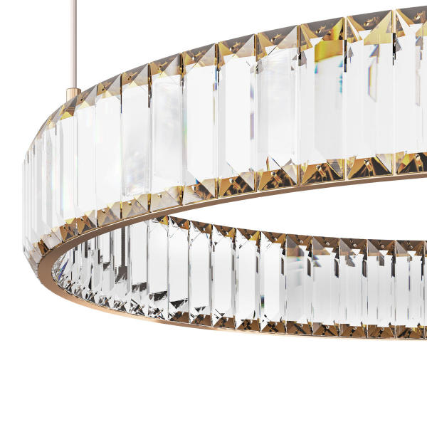 Подвесная люстра Crystal ring 10135/600 Gold