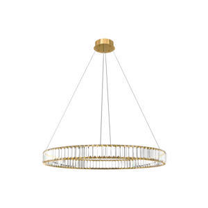 Подвесная люстра Crystal ring 10135/800 Gold