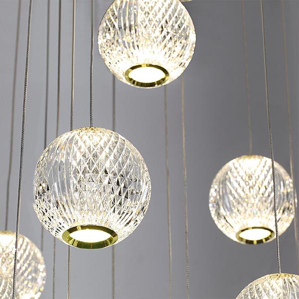 Люстра каскадная Crystal 5008/120L