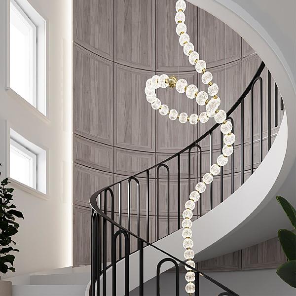 Люстра каскадная Crystal 5008/132L