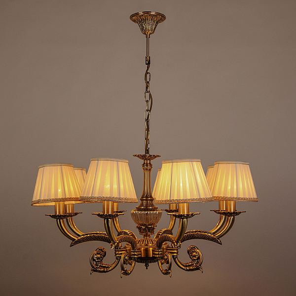 Подвесная люстра Sylvia L.8110-8BR SHADE