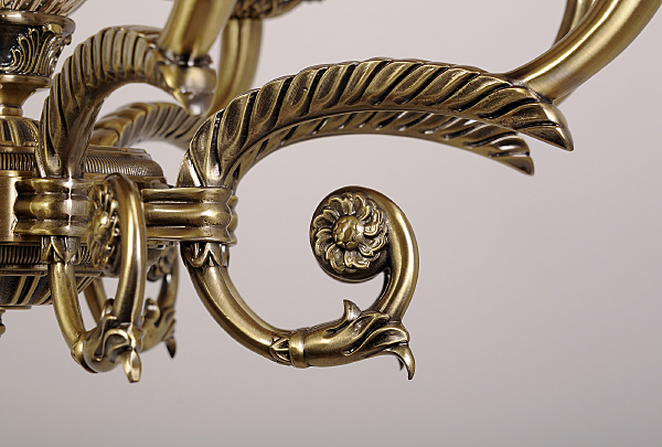 Подвесная люстра Sylvia L.8110-8BR SHADE