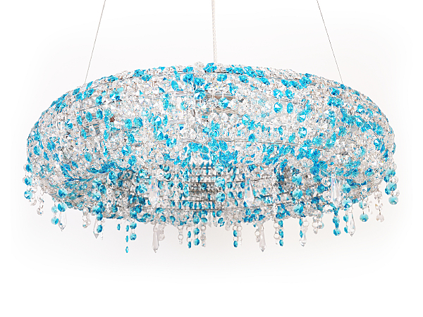 Подвесная люстра Abrasax L.8301/8 BLUE