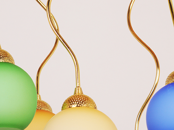 Потолочная люстра Doge Luce 357PL6GO-MIX