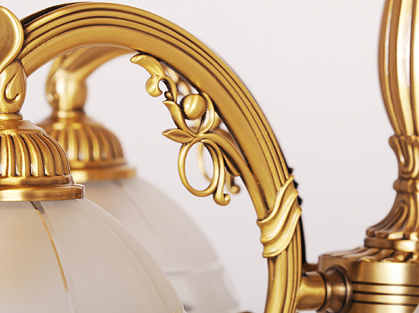 Подвесная люстра Doge Luce 800L05BR-LK