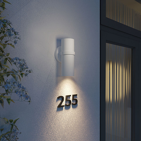 Уличный настенный светильник Grin Grin белый (35000/D)