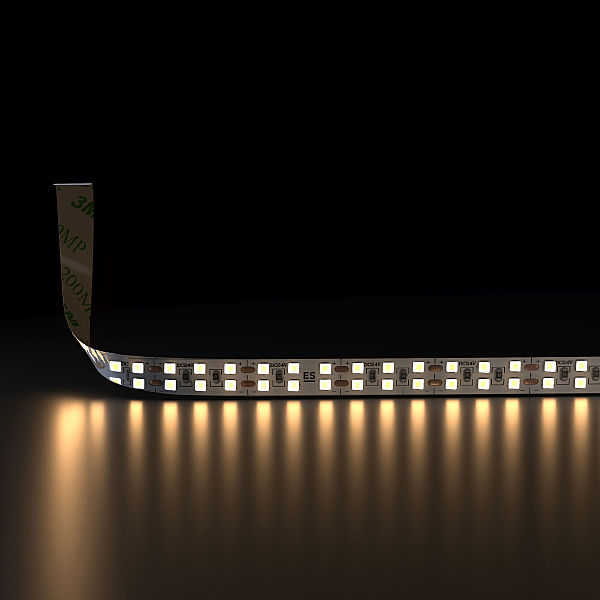 LED лента 2835 24V 240Led 18W Лента светодиодная 240LED 18W IP20 двухрядная 3300К теплый белый (2835 24V 240Led 18W IP20)