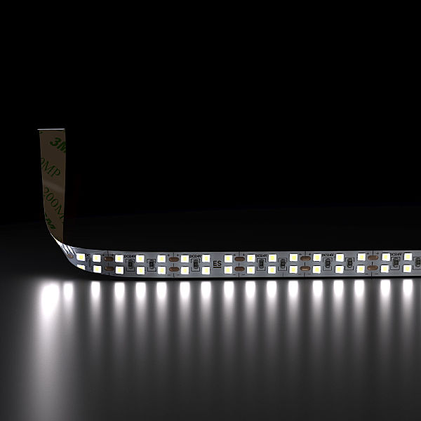 LED лента 2835 24V 240Led 18W Лента светодиодная 240LED 18W IP20 двухрядная 6500К холодный белый (2835 24V 240Led 18W IP20) a06109