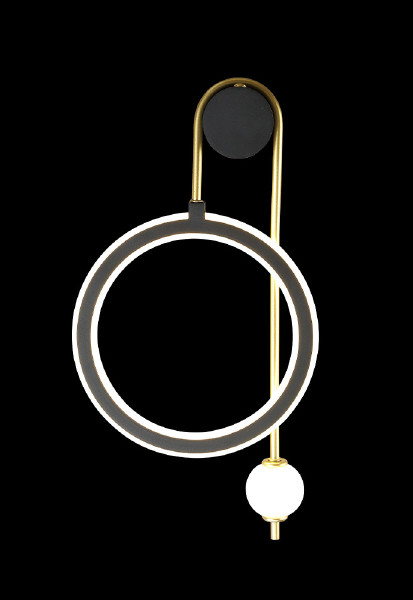 Настенное бра Corida CORIDA AP25W LED BLACK/GOLD