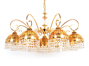 Подвесная люстра Doge Luce 50871(LAMP.395/8+1.26 TRASP.STRAX)