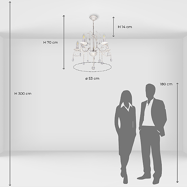 Подвесная люстра Лада 442010305