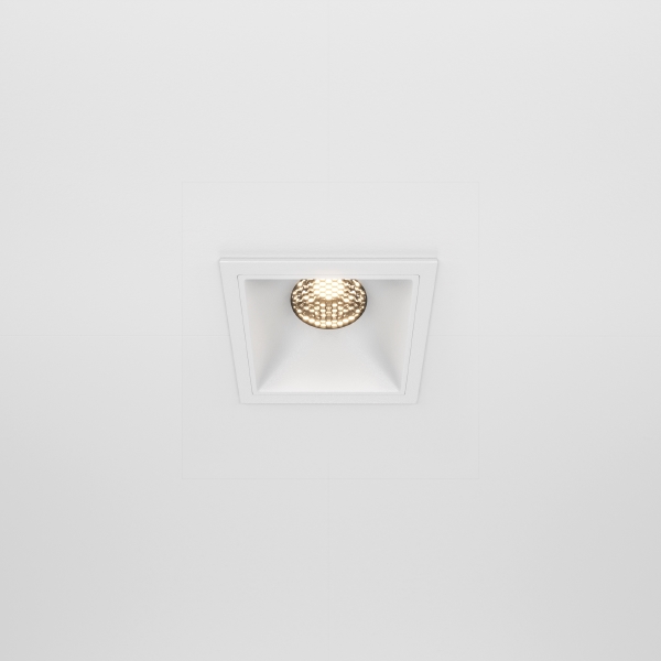 Встраиваемый светильник Alfa LED DL043-01-10W3K-D-SQ-W