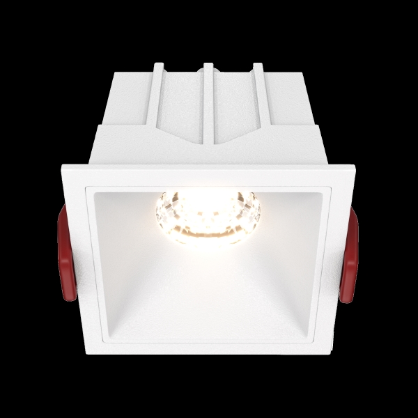 Встраиваемый светильник Alfa LED DL043-01-10W3K-D-SQ-W