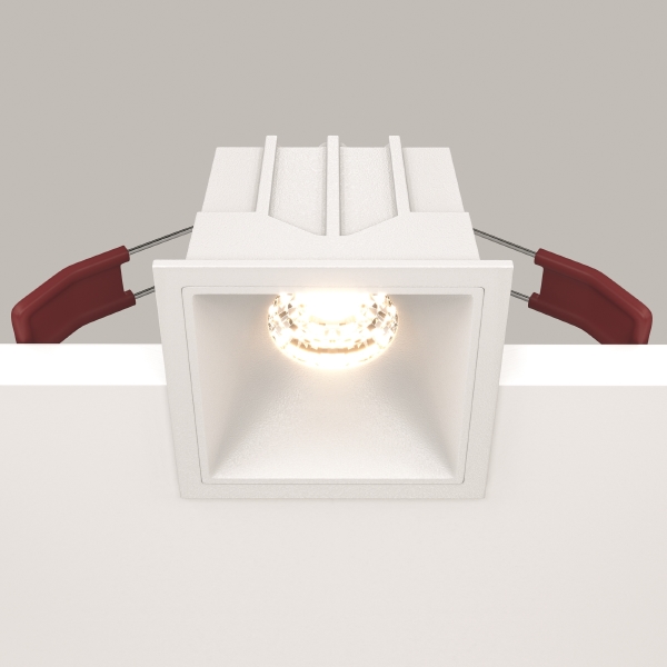 Встраиваемый светильник Alfa LED DL043-01-10W3K-D-SQ-W