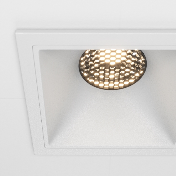 Встраиваемый светильник Alfa LED DL043-01-10W3K-D-SQ-W