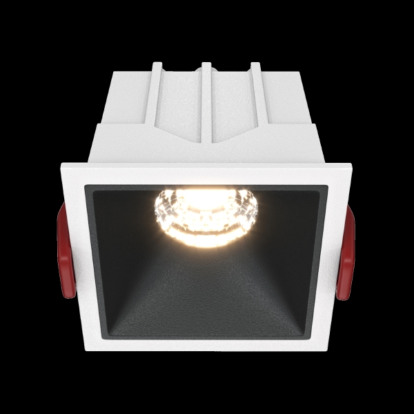 Встраиваемый светильник Alfa LED DL043-01-10W3K-D-SQ-WB