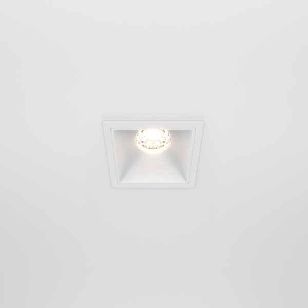 Встраиваемый светильник Alfa LED DL043-01-10W3K-SQ-W