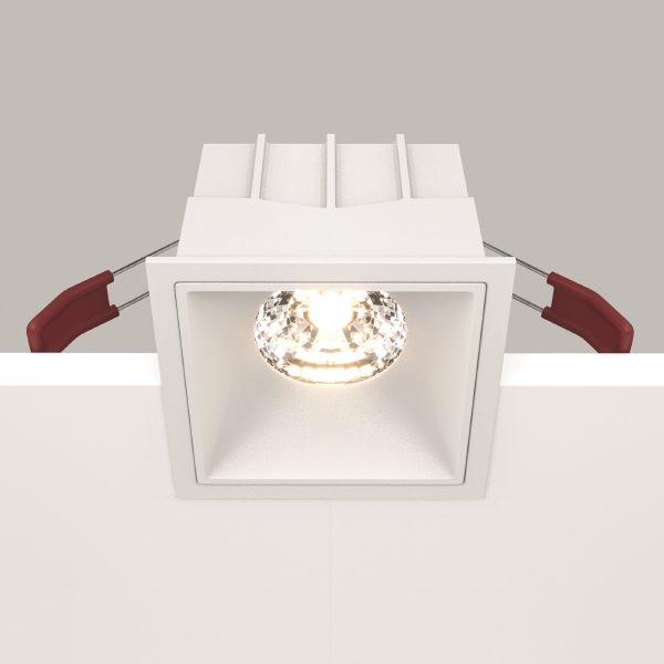 Встраиваемый светильник Alfa LED DL043-01-15W3K-D-SQ-W