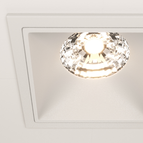 Встраиваемый светильник Alfa LED DL043-01-15W3K-D-SQ-W