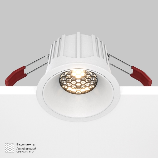 Встраиваемый светильник Alfa LED DL043-01-15W4K-RD-W
