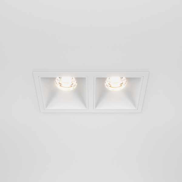 Встраиваемый светильник Alfa LED DL043-02-10W3K-D-SQ-W