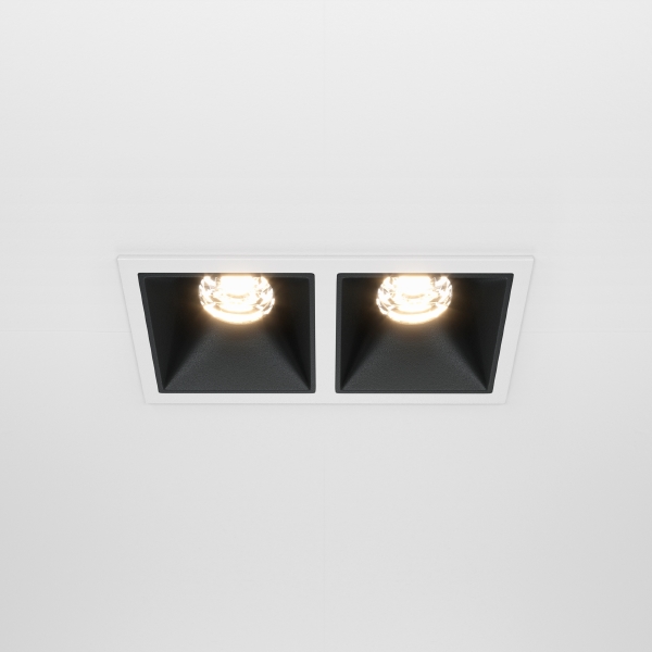 Встраиваемый светильник Alfa LED DL043-02-10W3K-D-SQ-WB